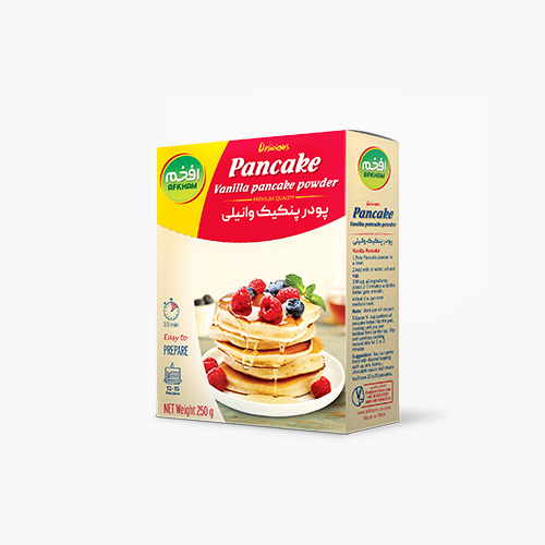 Vanilla pancake powder